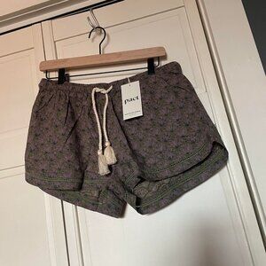 Pact Breezy Light Gauze Sleep Short Nostalgic Geo